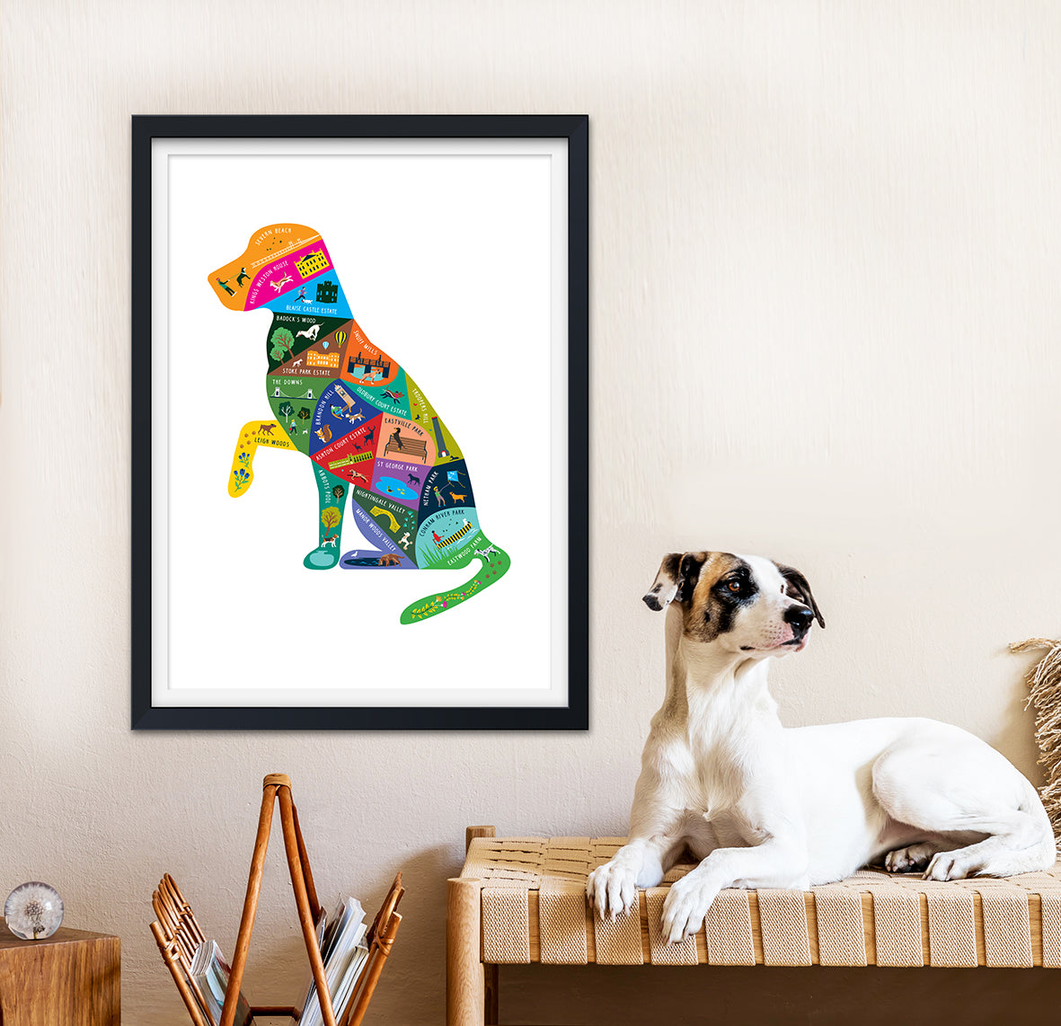 Dog Walk Prints - A4 & A3