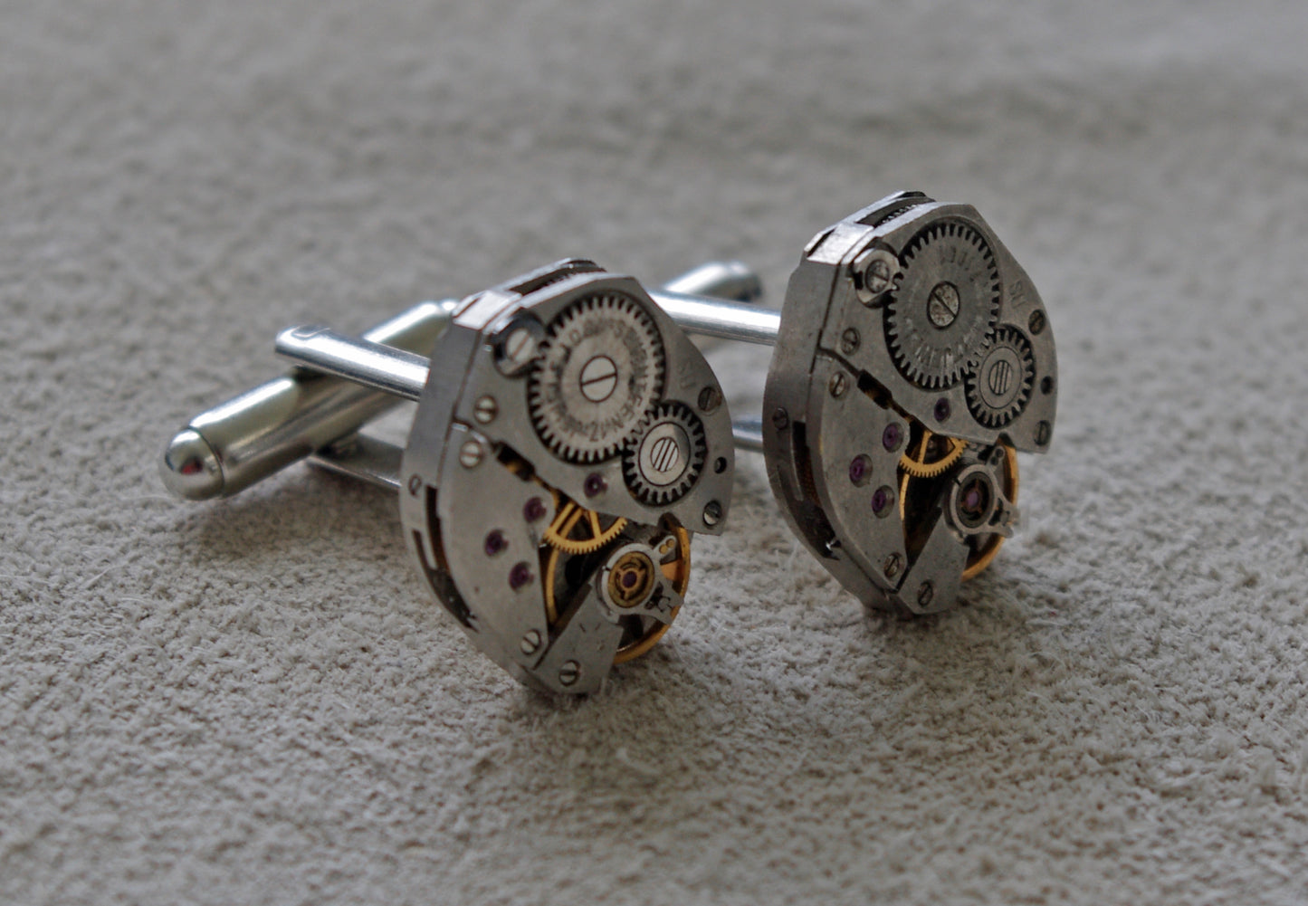 Rhombus Timepiece Cufflinks