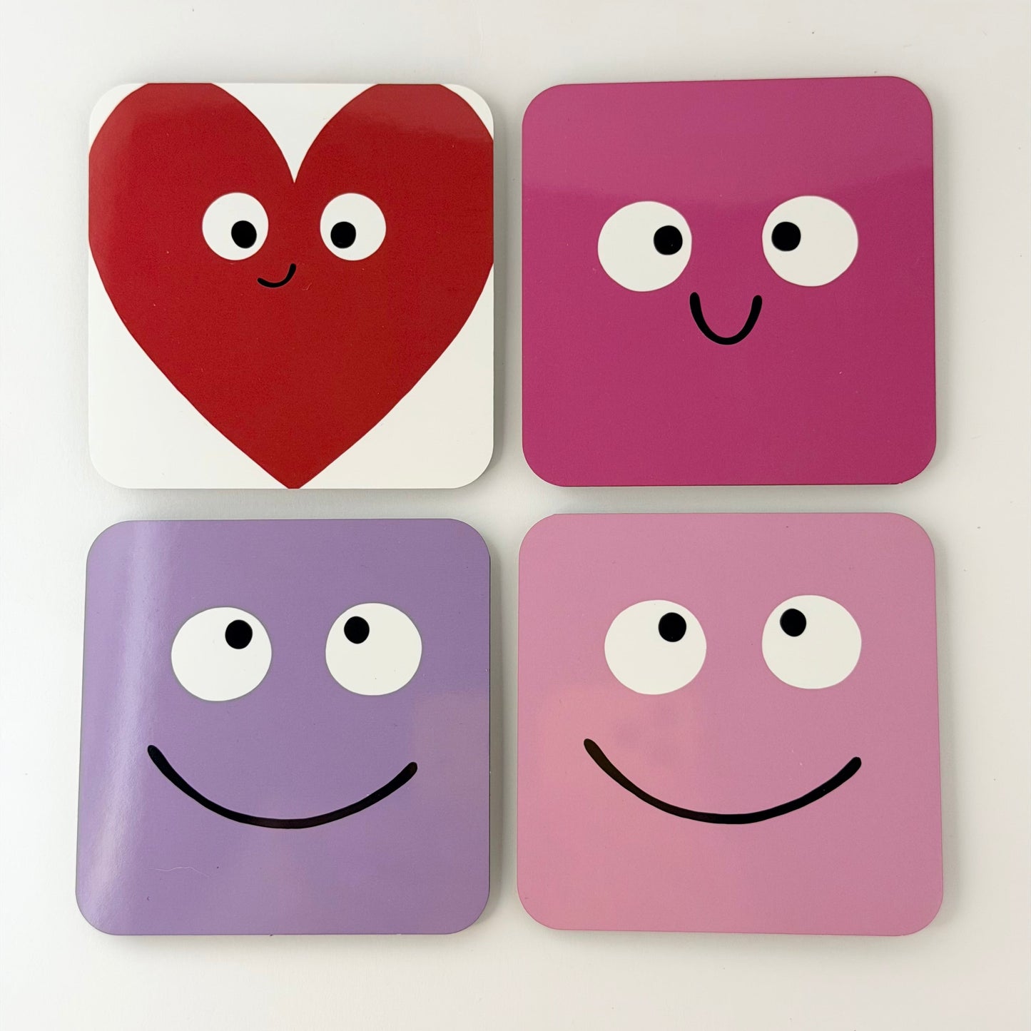 Smiley Face Coaster Collection