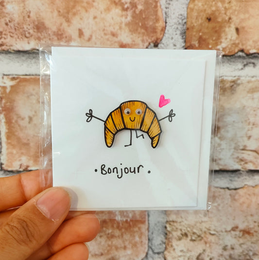 Mini Card Croissant