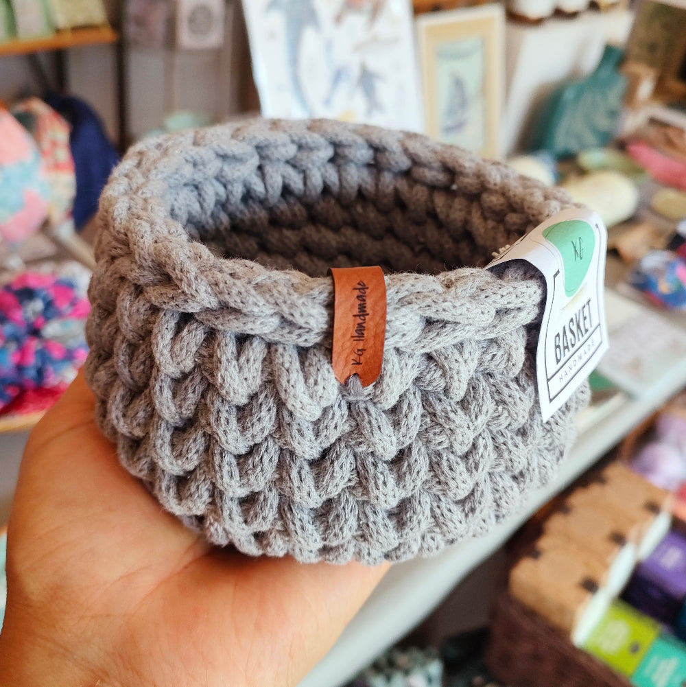 Small Crochet Basket