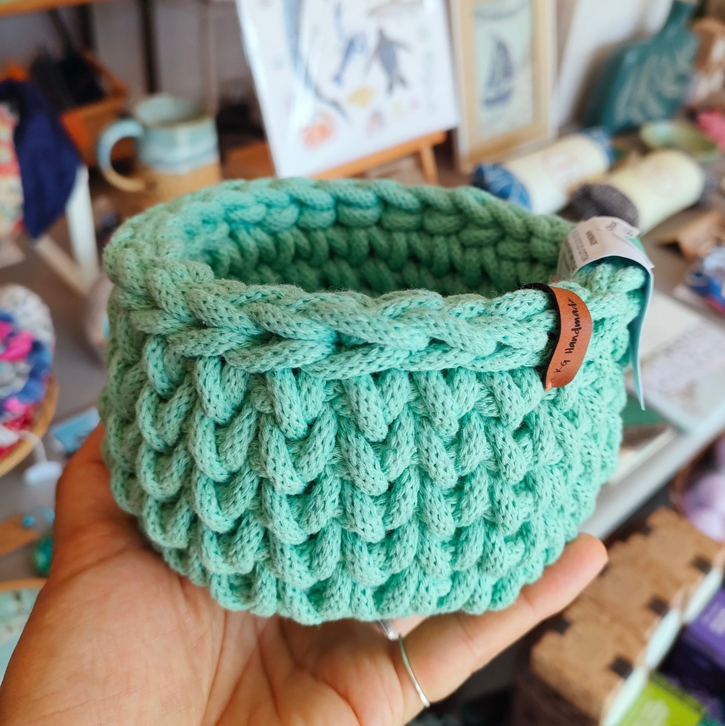 Small Crochet Basket