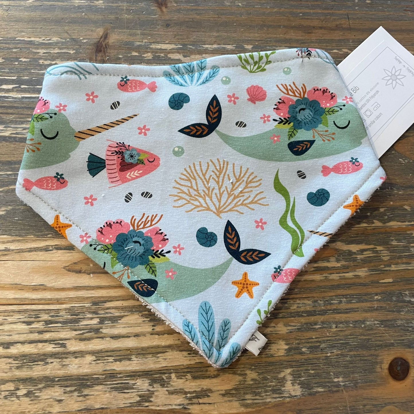 Narwhal Bib